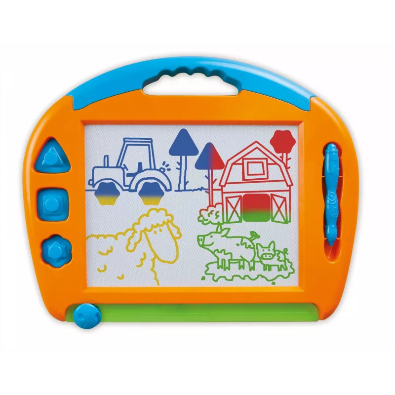 Lavagna magnetica per bambini Simm Spielwaren Colour magic drawing board grande