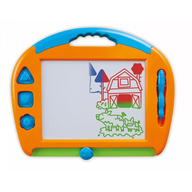 Lavagna magnetica per bambini Simm Spielwaren Colour magic drawing board grande