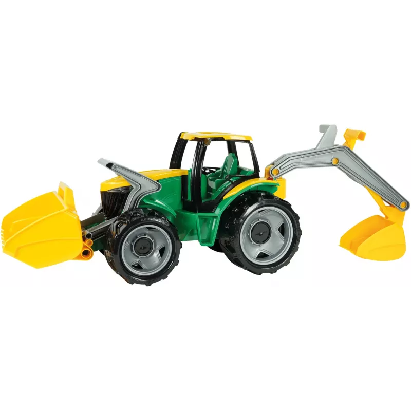 Trattore Lena GIGA TRUCKS ZL-02080 con caricatore frontale ed escavatore