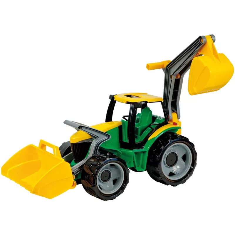 Trattore Lena GIGA TRUCKS ZL-02080 con caricatore frontale ed escavatore