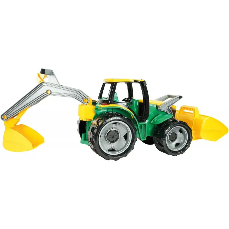 Trattore Lena GIGA TRUCKS ZL-02080 con caricatore frontale ed escavatore