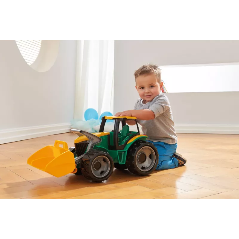 Trattore Lena GIGA TRUCKS ZL-02080 con caricatore frontale ed escavatore