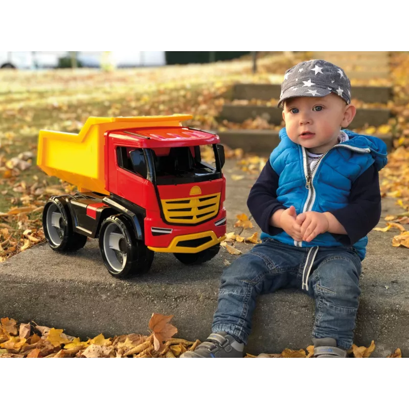Lena GIGA TRUCKS ribaltabile Titan, camion, 3 anni, plastica, multicolore