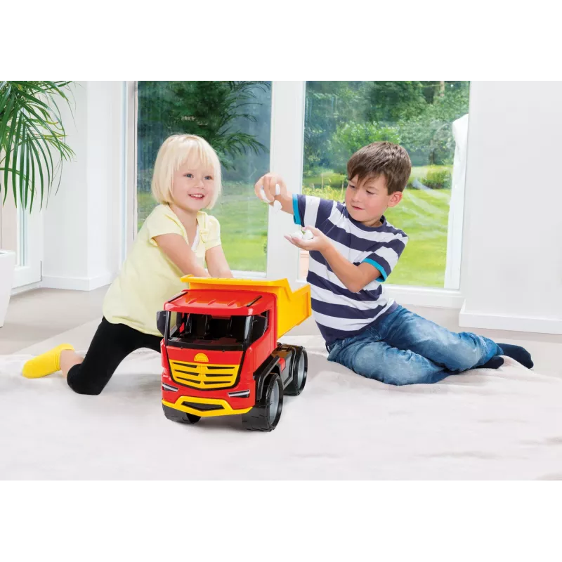 Lena GIGA TRUCKS ribaltabile Titan, camion, 3 anni, plastica, multicolore
