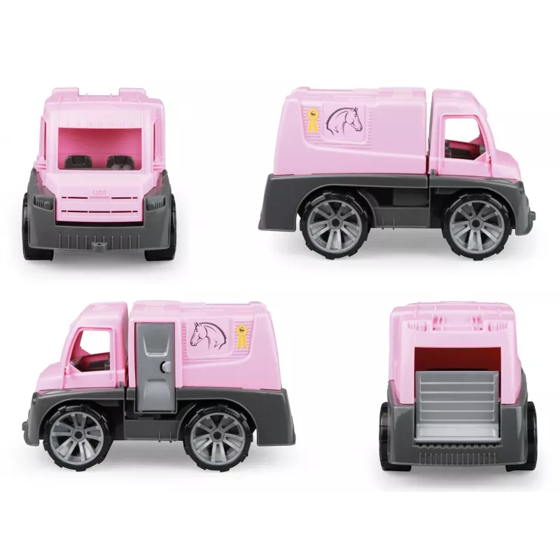 Camion Lena TRUXX carrozza con cavalli con accessori