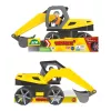 Escavatore giocattolo Lena TRUXX SM04531, età consigliata 2+, grigio e giallo