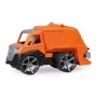Camion della spazzatura Lena TRUXX SM04534 gomma acciaio arancione 2+ anni