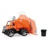 Camion della spazzatura Lena TRUXX SM04534 gomma acciaio arancione 2+ anni