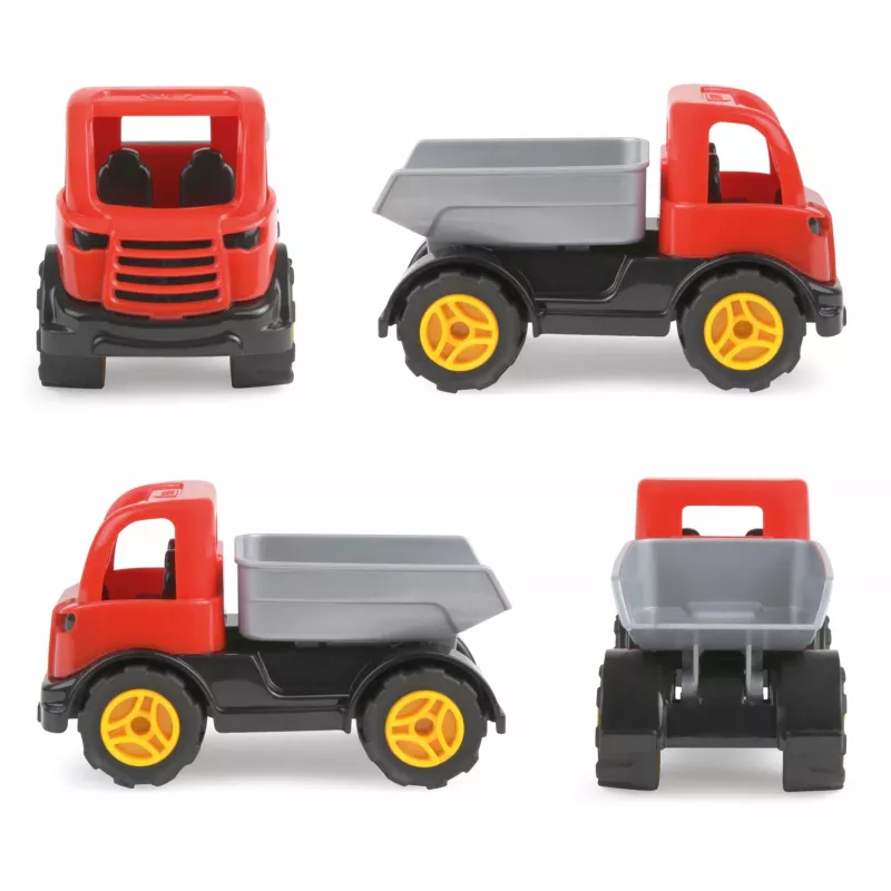 Ribaltabile giocattolo Lena 01260 – costruzione robusta, design colorato, veicolo giocattolo per bambini