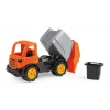 Camion della spazzatura giocattolo Lena 01264 — giocattolo per bambini in metallo e plastica, multicolore, da 1,5 anni