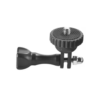 Cullmann Cross CX126 nero filettatura 1/4 di pollice compatibile con GoPro