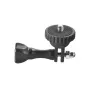 Cullmann Cross CX126 nero filettatura 1/4 di pollice compatibile con GoPro