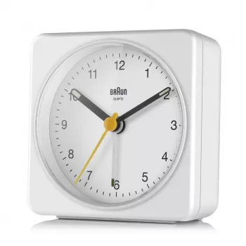 Braun BC03W sveglia al quarzo bianco