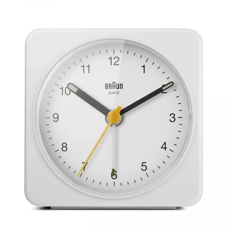 Braun BC03W sveglia al quarzo bianco