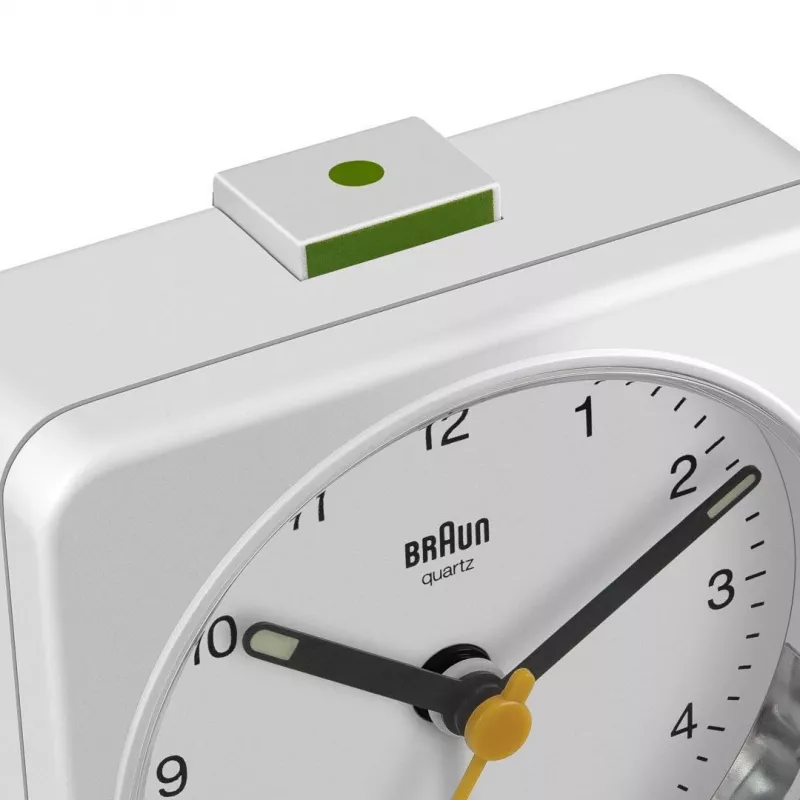 Braun BC03W sveglia al quarzo bianco