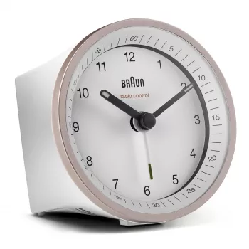Braun BC07 sveglia al quarzo rosa, bianco