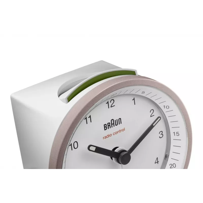 Braun BC07 sveglia al quarzo rosa, bianco