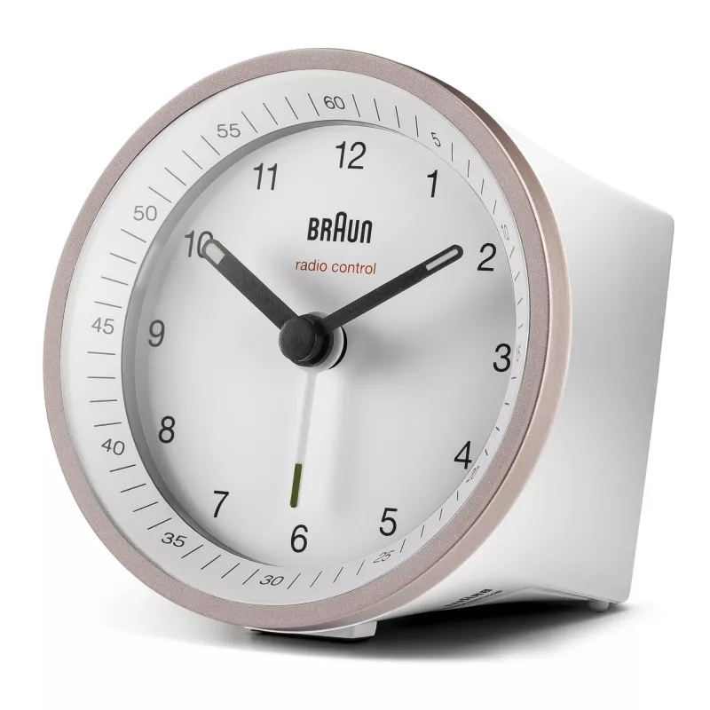 Braun BC07 sveglia al quarzo rosa, bianco