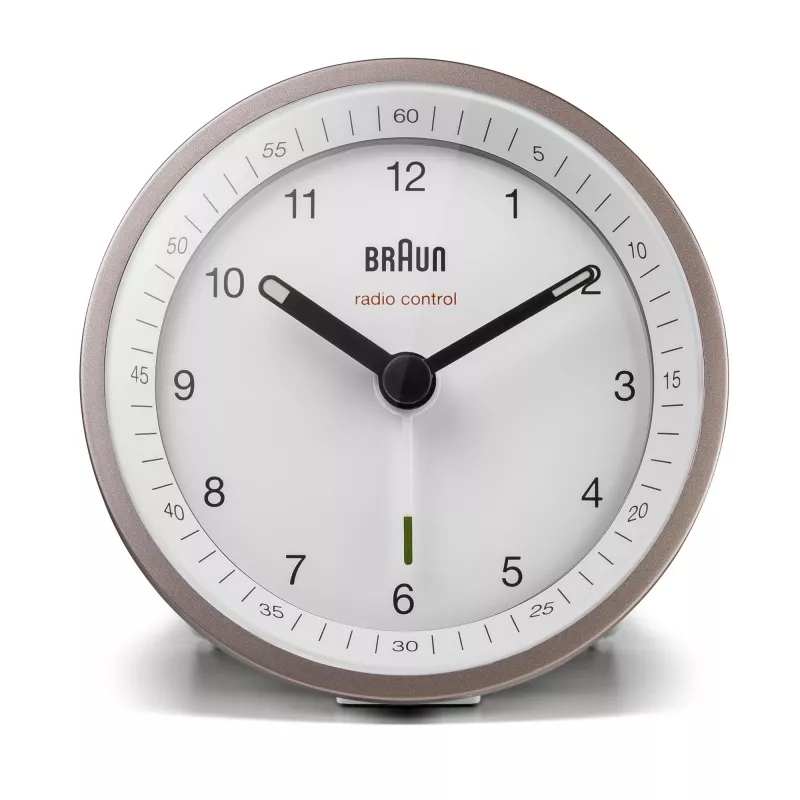 Braun BC07 sveglia al quarzo rosa, bianco