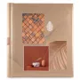 Hama Singo II album fotografico autoadesivo, 28x31 cm, 20 pagine bianche, terracotta (00007638)