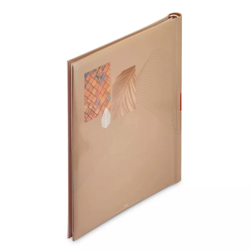 Hama Singo II album fotografico autoadesivo, 28x31 cm, 20 pagine bianche, terracotta (00007638)