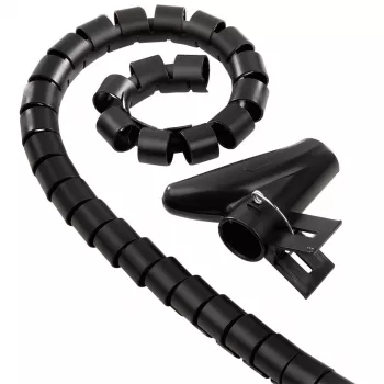 Hama guaina per cavi Easy Cover, 2,5 m, 20 mm, nero set cavi
