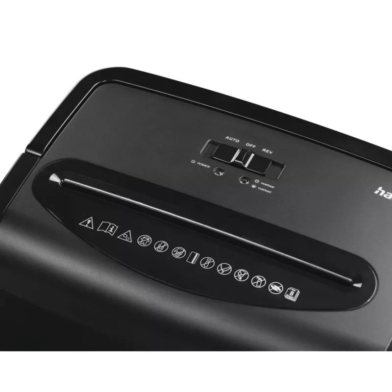 Distruggidocumenti Hama Premium M8 a microtaglio 68 dB 22 cm nero