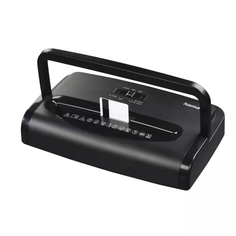 Distruggidocumenti Hama Premium M8 a microtaglio 68 dB 22 cm nero