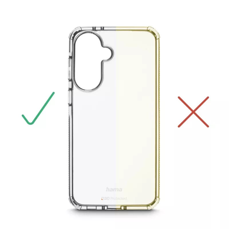 Custodia per cellulare HAMA 00080322 — custodia protettiva trasparente per Samsung Galaxy A37 5G