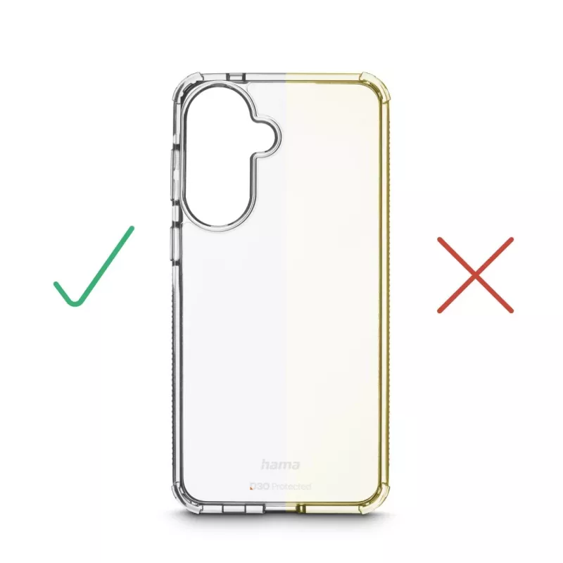 Custodia per cellulare HAMA 00080333 trasparente — custodia protettiva in TPU per smartphone