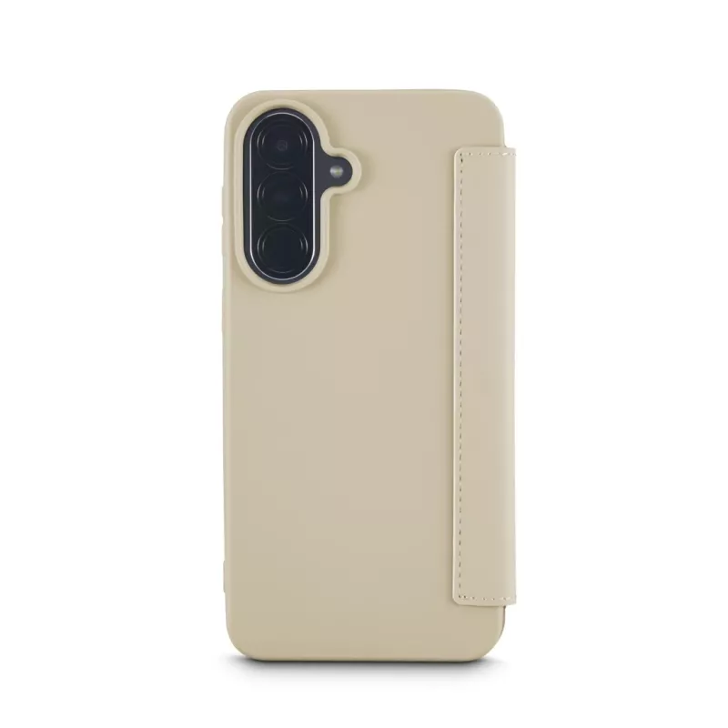 Custodia per cellulare HAMA Fantastic Feel per Samsung Galaxy A57 5G, beige