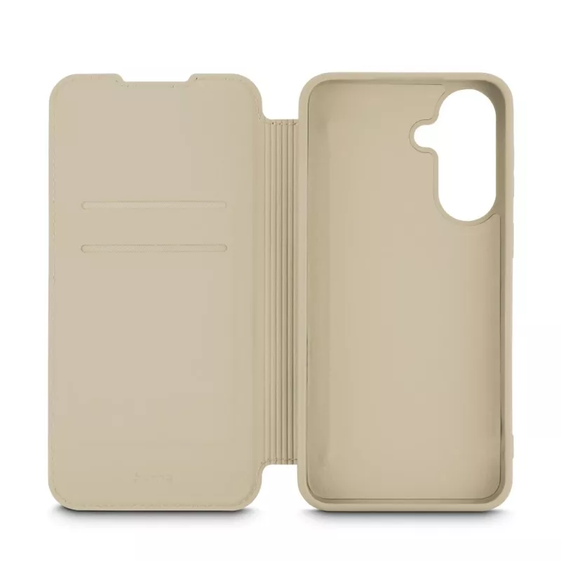 Custodia per cellulare HAMA Fantastic Feel per Samsung Galaxy A57 5G, beige
