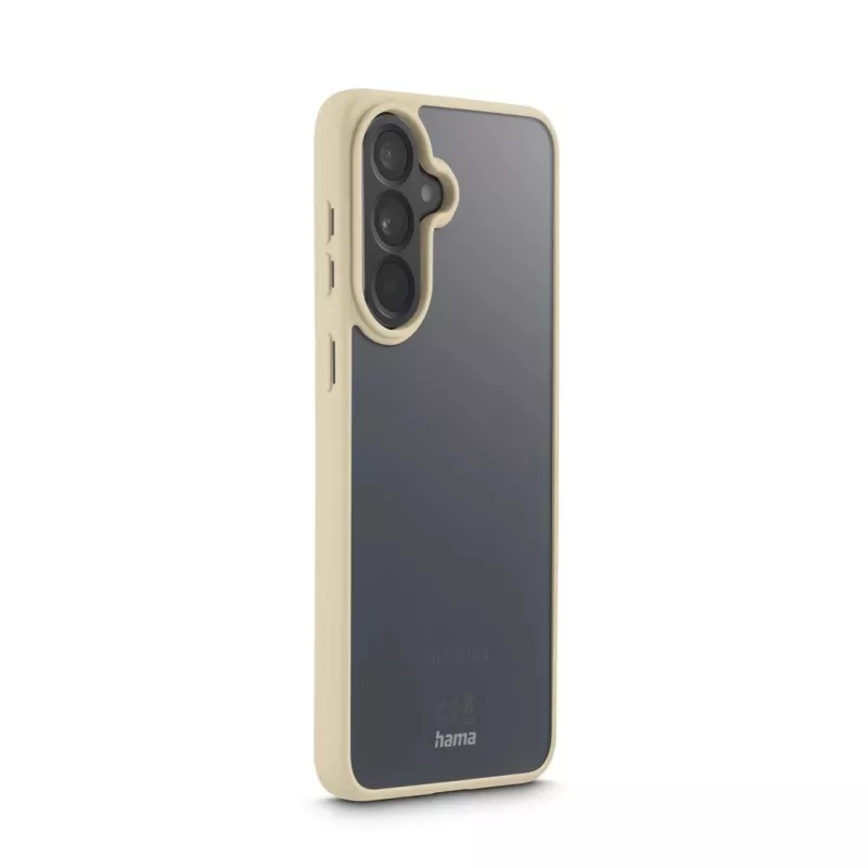 Custodia per cellulare HAMA Frame Protect per Samsung Galaxy A57 5G – tipo custodia, compatibile con schermo da 17 cm (6,7 inch), beige trasparente