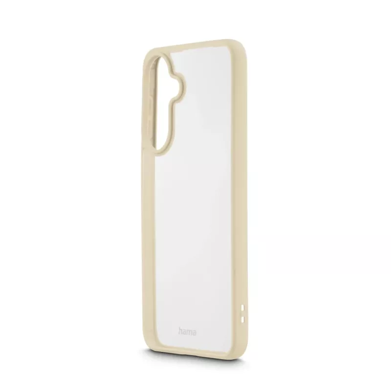 Custodia per cellulare HAMA Frame Protect per Samsung Galaxy A57 5G – tipo custodia, compatibile con schermo da 17 cm (6,7 inch), beige trasparente