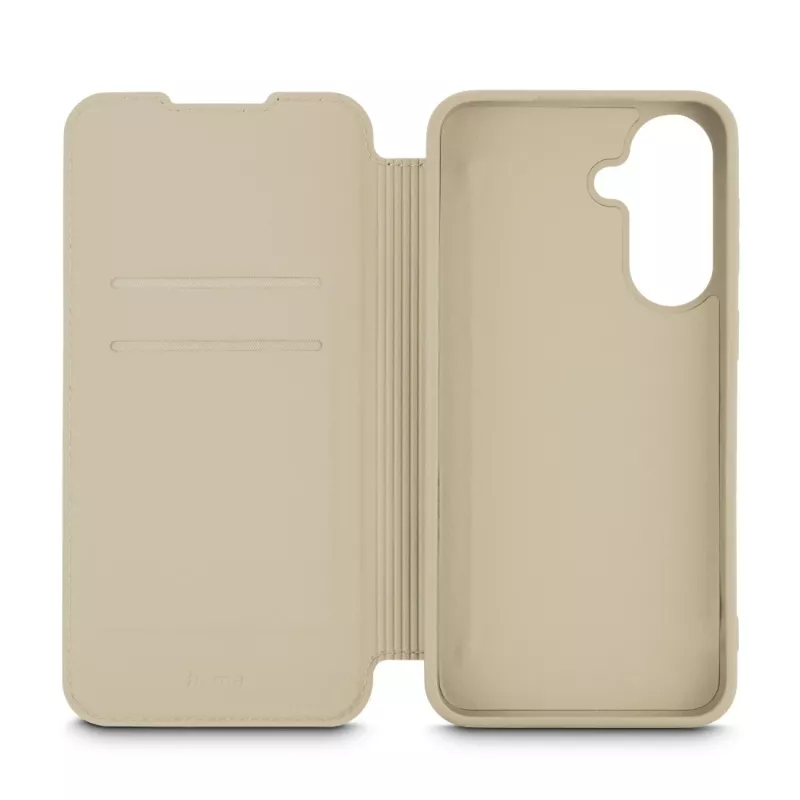 Custodia per cellulare HAMA per Samsung A37 5G, modello 80393, beige, custodia protettiva