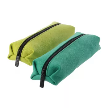 Astuccio portapenne Herlitz Origami Apple morbido poliuretano verde 200x65x35mm