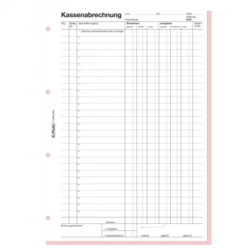 Blocco moduli contabilità Herlitz 882415 A4 100 pagine