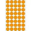 Etichette multiuso HERMA 2254 arancione brillante 19 mm rotonde