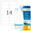 Etichette indirizzo rimovibili HERMA 99,1x38,1 mm bianco 350 pezzi