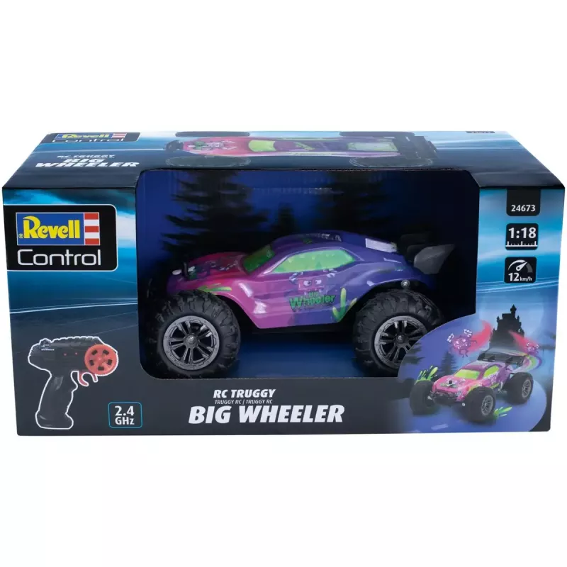 Auto radiocomandata REVELL Big Wheeler 24673 scala 1:10 off-road