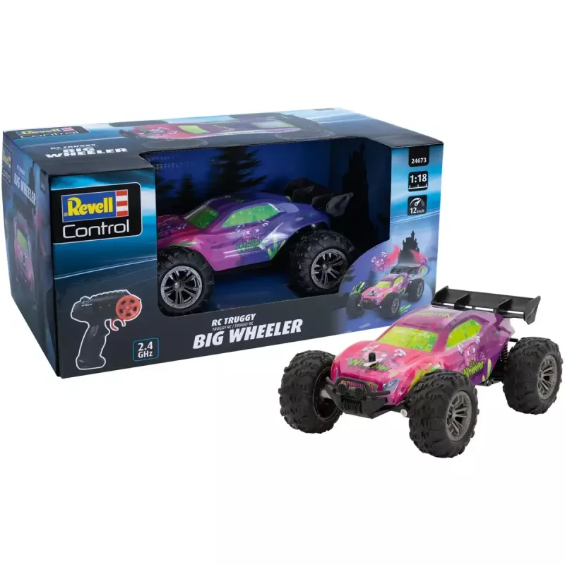Auto radiocomandata REVELL Big Wheeler 24673 scala 1:10 off-road