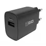 Caricabatterie mobile 2GO 797273 universale nero ricarica rapida AC