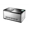 Unold 48845 gelatiera con compressore 2 L 180 W nero, acciaio inox