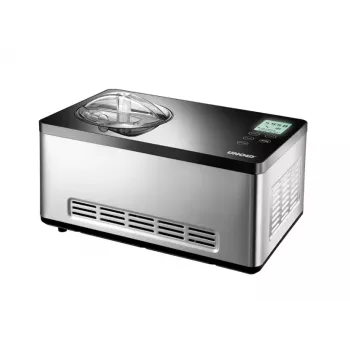 Unold 48845 gelatiera con compressore 2 L 180 W nero, acciaio inox