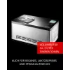 Unold 48845 gelatiera con compressore 2 L 180 W nero, acciaio inox