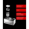 Unold 48845 gelatiera con compressore 2 L 180 W nero, acciaio inox