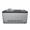Unold 48845 gelatiera con compressore 2 L 180 W nero, acciaio inox