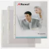 Rexel cartella per documenti con coperchio a ribalta, 210 x 297 mm (A4), trasparente, 0,13 mm, 233 mm, 301 mm, 2 mm