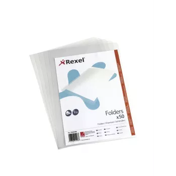 Rexel Crystal L cartella A4 trasparente (50), 210 x 297 mm (A4), trasparente, polipropilene (PP), 221 mm, 312 mm, 15 mm
