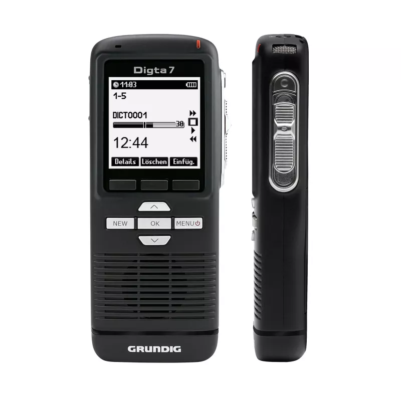 Grundig Digta 7 kit stand-alone memoria interna e scheda flash nero